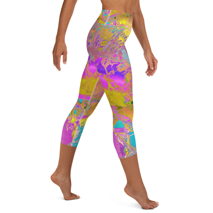 Legging de yoga capri Splash