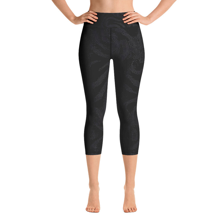 Swirl Yoga Capri Leggings