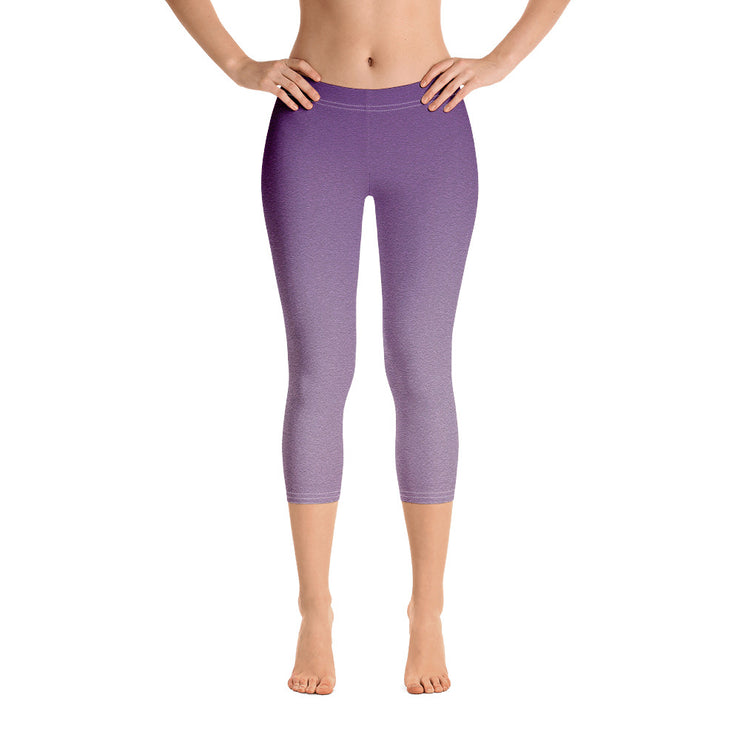 Leggings Capri violets