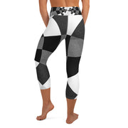 Panda Yoga Capri Leggings