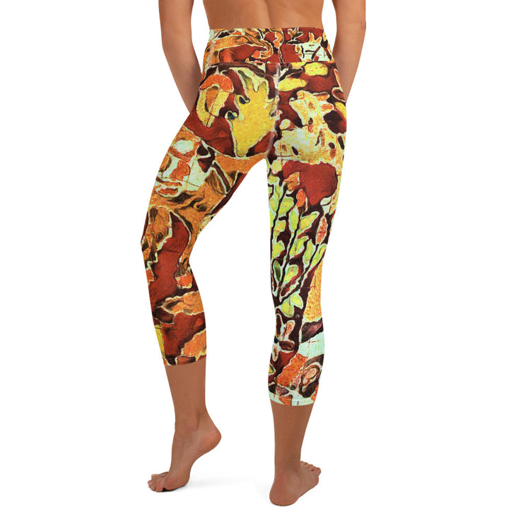 Hunting Yoga Capri Leggings