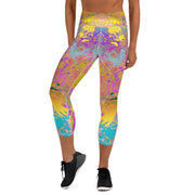 Legging de yoga capri Splash