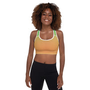 Sunburst Padded Sports Bra