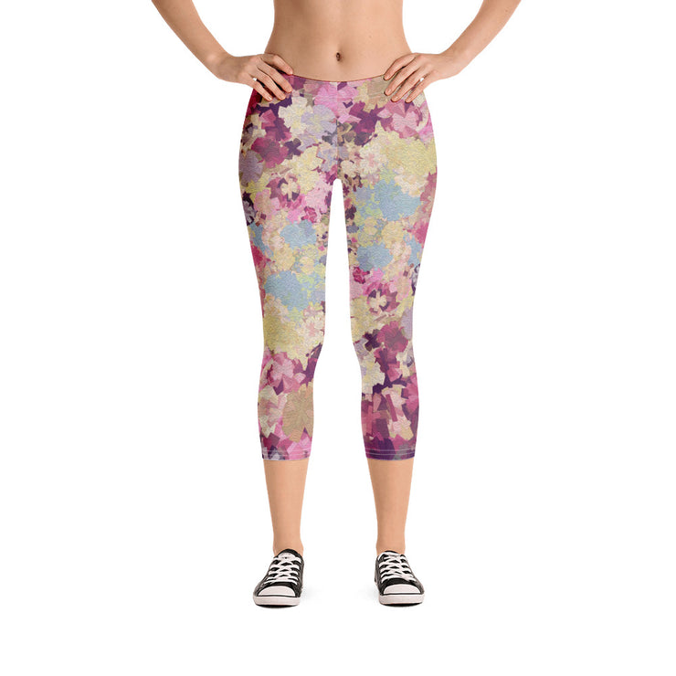 Carnation Capri Leggings