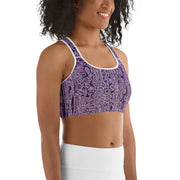 Heliotrope Sports bra