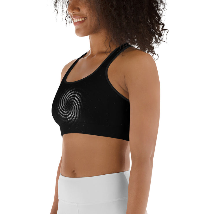 Sanctify Black Sports bra