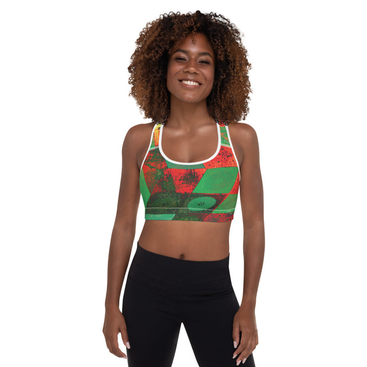 Flame Padded Sports Bra