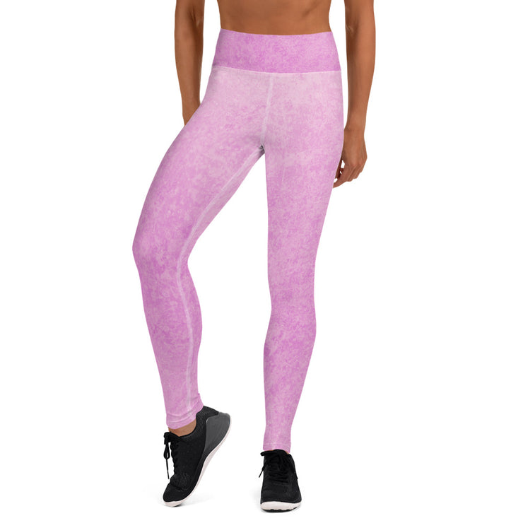 Pulver rosa Yoga Leggings