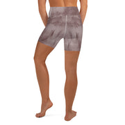 Shorts de yoga en peluche