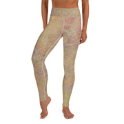 Rosa Pastell Yoga Leggings