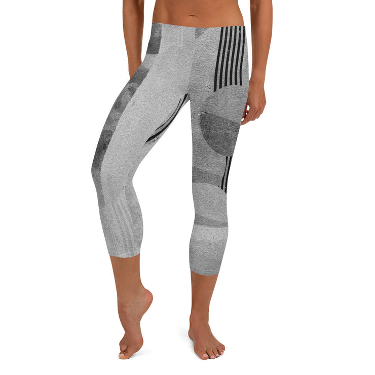 Stripe Capri Leggings