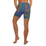 Aquarium Yoga Shorts