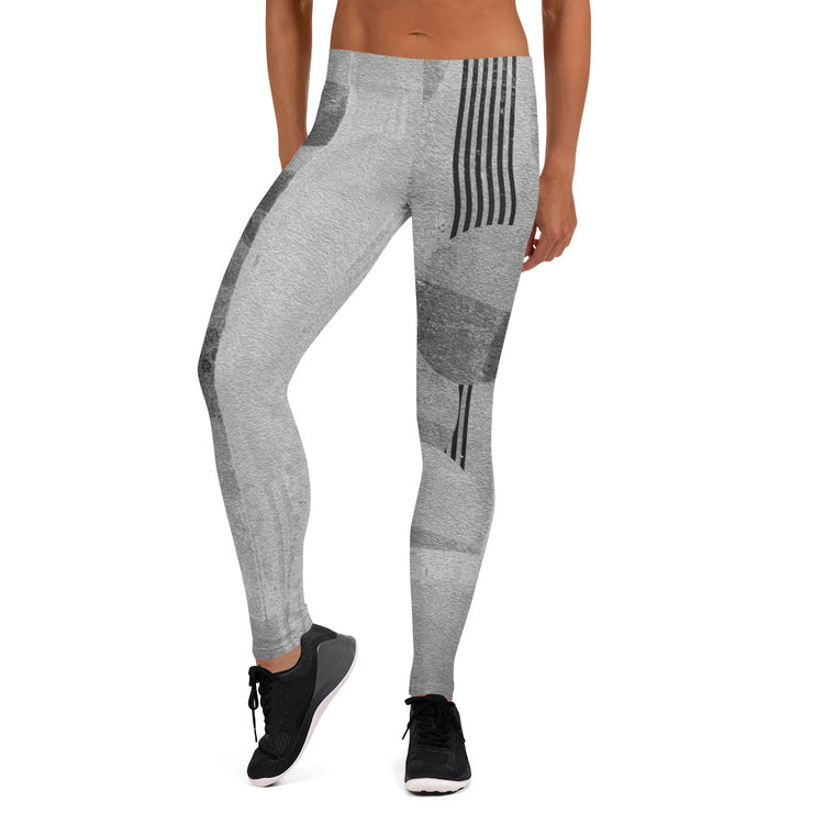 Streifen-Leggings