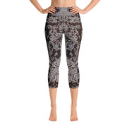 Yoga de couronne Capri Leggings