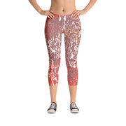 Rust Capri Leggings