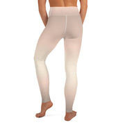 Pfirsich Fade Yoga Leggings