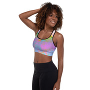 Soutien-gorge de sport rembourré de poésie