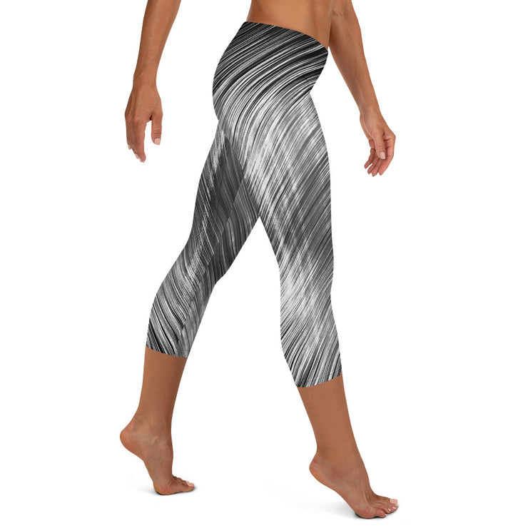 Skinny Zebra Capri Leggings