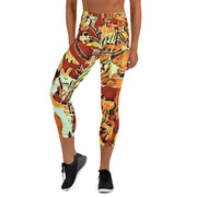 Hunting Yoga Capri Leggings