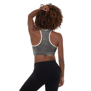 Smoke Padded Sports Bra