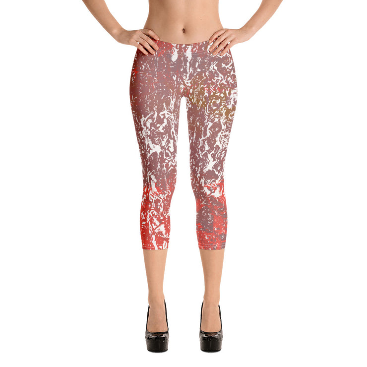 Rust Capri Leggings