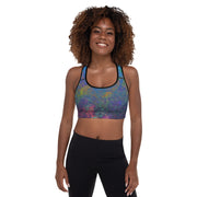 Aquarium Padded Sports Bra