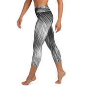 Skinny Zebra Yoga Capri Leggings