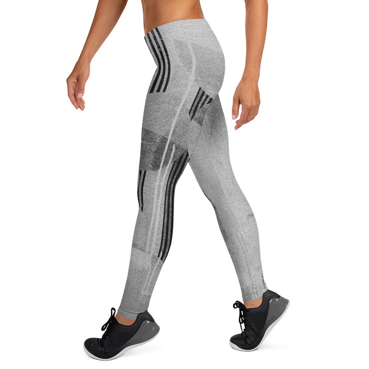 Streifen-Leggings