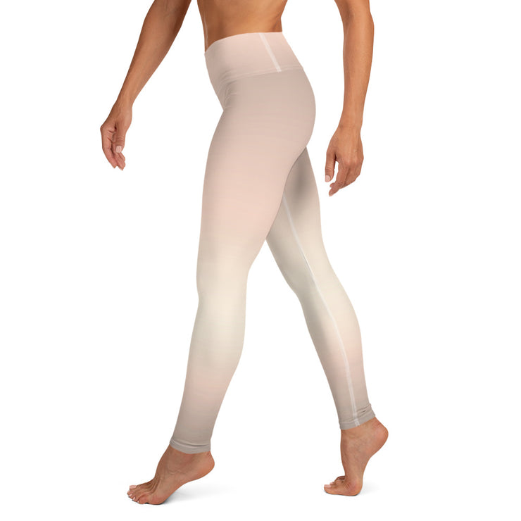 Peach Fade Yoga Leggings