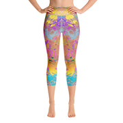 Legging de yoga capri Splash