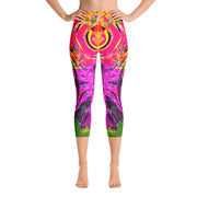 Aztec Yoga Capri Leggings