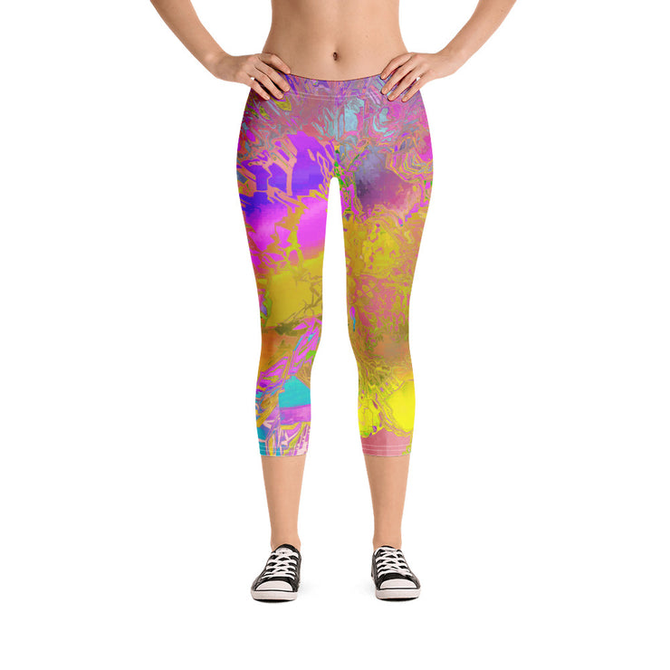 Splash Capri Leggings