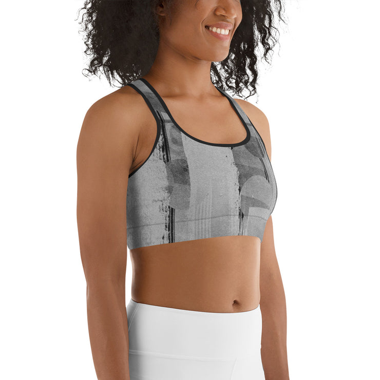 Stripe Sports bra