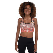 Soutien-gorge sport rembourré rouille