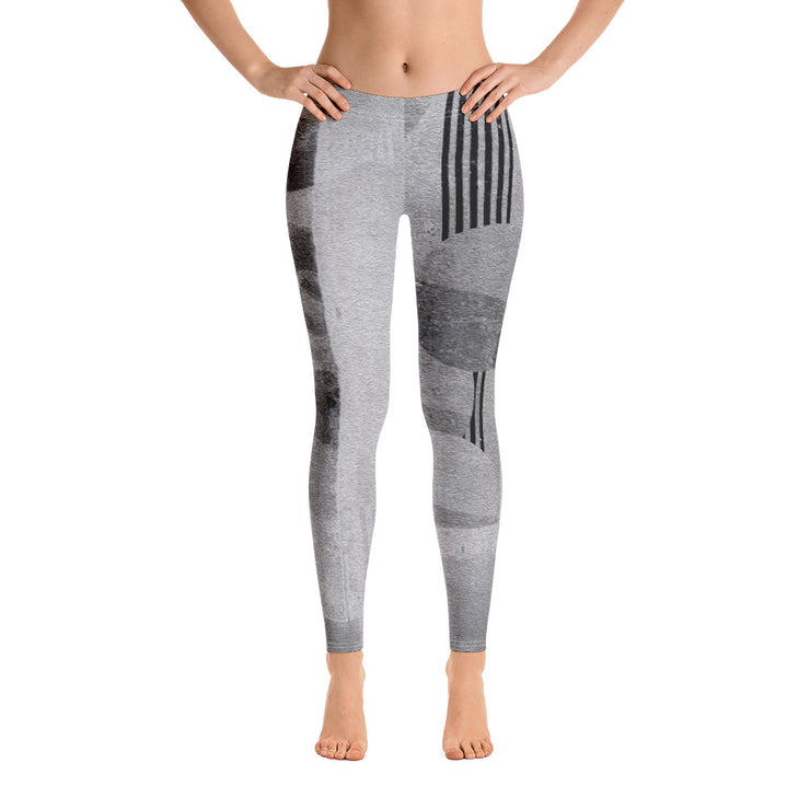 Streifen-Leggings