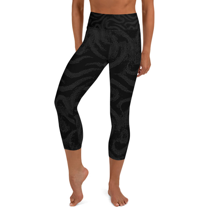 Swirl Yoga Capri Leggings