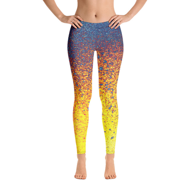 Blaue Ember Leggings