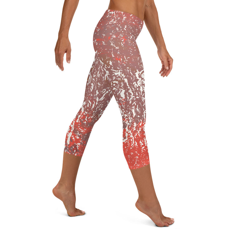 Rust Capri Leggings