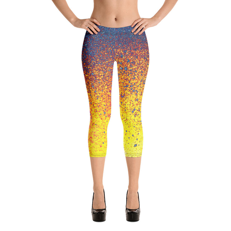 Leggings Capri de Ember Azul