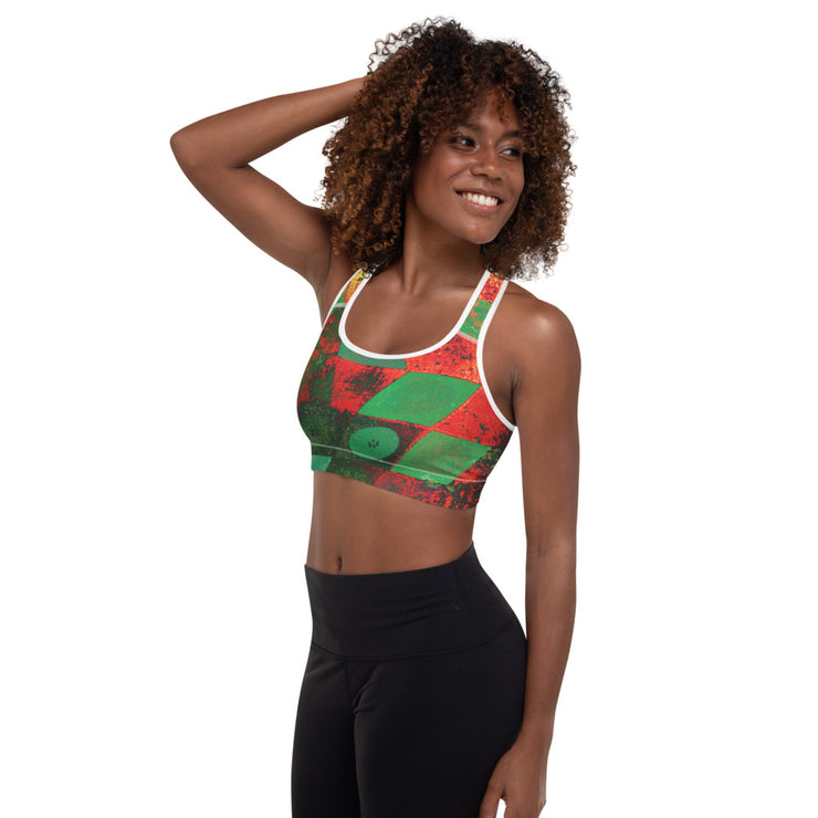 Flame Padded Sports Bra