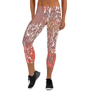 Rust Capri Leggings