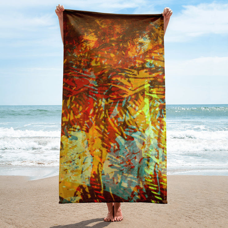 Autumn Splash Towel